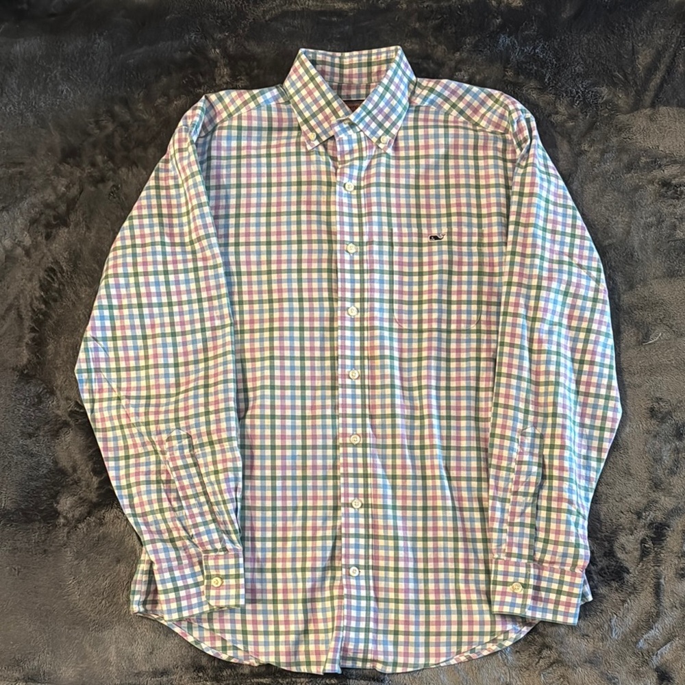 Vineyard Vines Multicolor Checkered Shirt